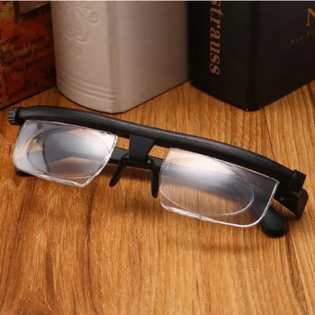 Lunettes réglables à la Vue :