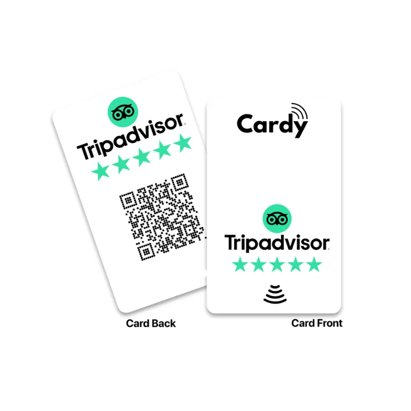 trip advisor review card