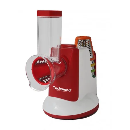 Techwood Hachoir Électrique Robot Rap'Tout TRO 7765- blanc-rouge