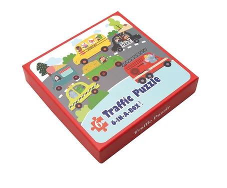 لعبة تنظيم السيارات للأطفال الصغار