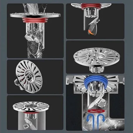 سدادة مصرف مانعة للروائح والحشرات