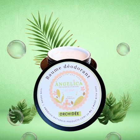 Baume Déodorant Naturel (Orchidée)
