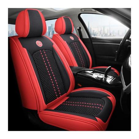Transform Your Ride: The Apex Redline 5-Seat Universal Leather Car Seat Covers