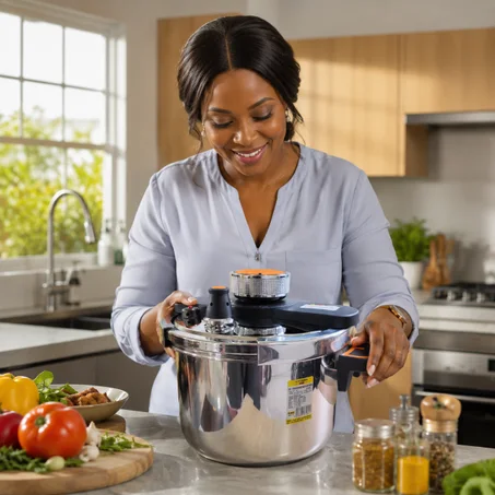 5L Stainless Steel Pressure Cooker