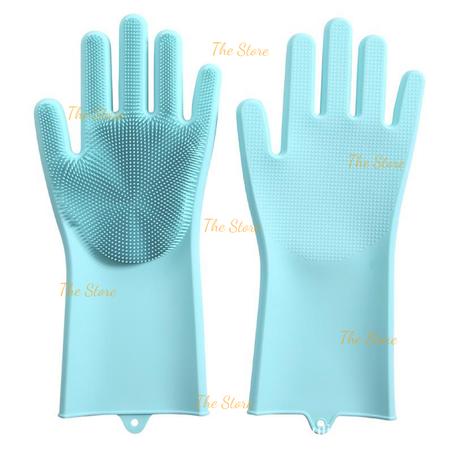 Gants de lavage silicone