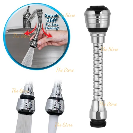 Flexible 360° Filtre à eau Pour Robinet De Cuisine