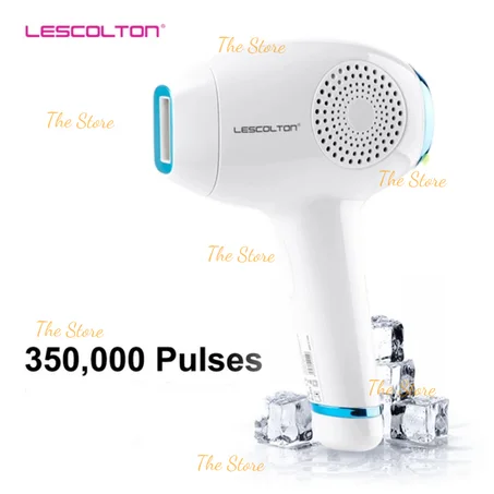 Home pulsed light LESCOLTON,professional hair removal device 360,000 pulses
