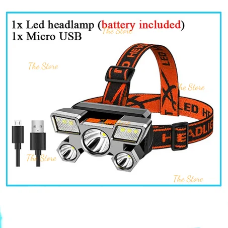 rechargeable head lamp