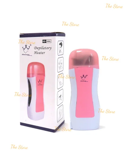 Portable Depilatory Wax Heater Roller Warmer Women Body Hair