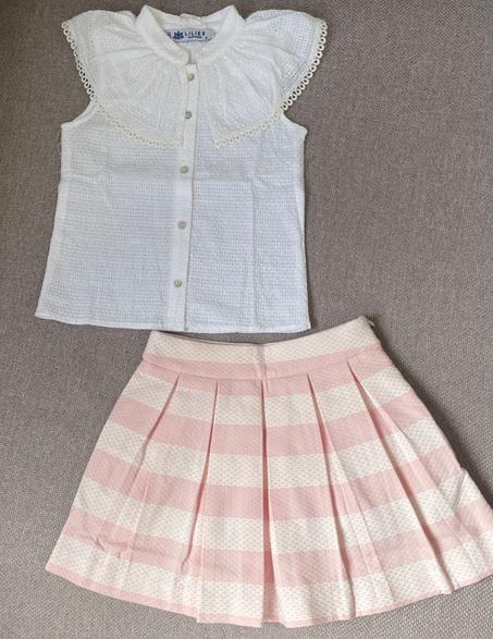 طقم تنورة و قميص