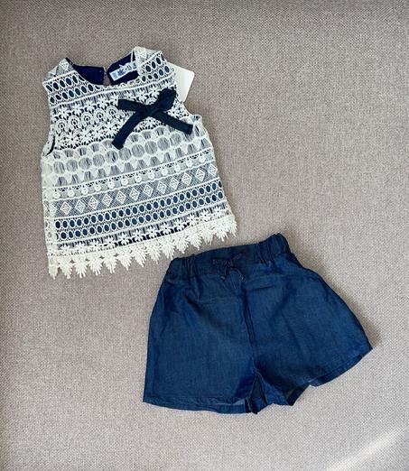 طقم بنات مكون من قطعتين