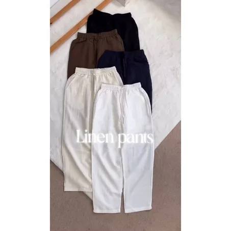 pantalon  lin