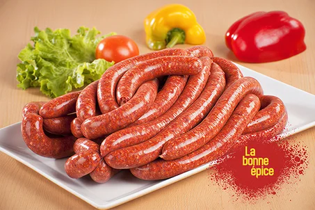 نقانق الديك الرومي بالتوابل - Saucisses De Dinde Épicée
