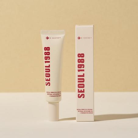 كريم العناية بالعين KSECRET SEOUL 1988 Eye Cream : Retinal Liposome 4% + Fermented Bean