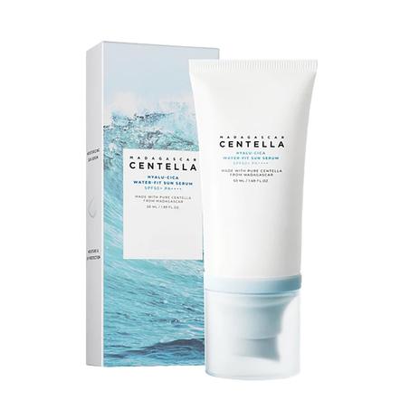 واقي شمس مائي بخلاصة السينتيلا Ecran solaire MADAGASCAR CENTELLA HYALU-CICA SPF50+++ skin1004