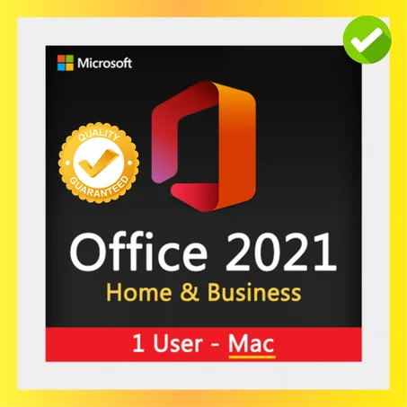 Microsoft Office 2021 Home & Business Key for 1 Mac | Download