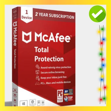 McAfee, Total Protection 2022 | 1 device | 1 Years PC-Mac-Android