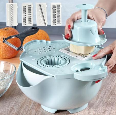 قاطعة الخضروات اليدوية