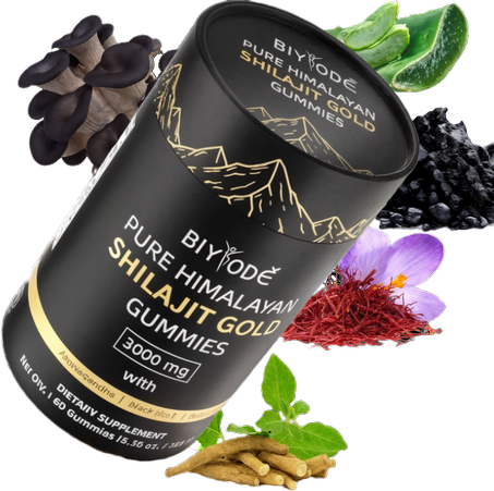 علكة شيلجيت الهيمالايا 100% طبيعية تدعم الطاقة والصحة والتعافي - مكمل نباتي