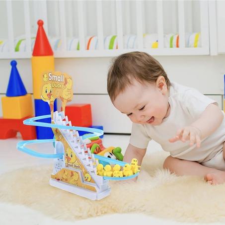 لعبة مسار البط الموسيقية لتطوير مهارات طفلك وتنمية خياله!