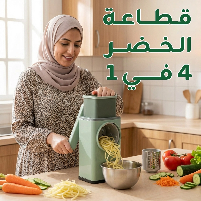 قطاعة الخضر 4 في 1