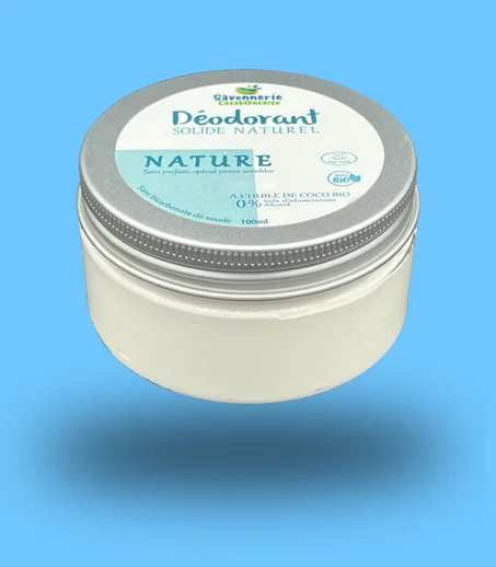 Déodorant solide Nature pour peaux sensibles 100ml