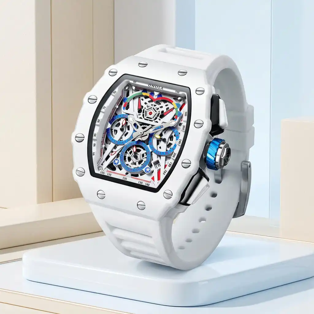ONOLA 6827W – Montre de Prestige pour Homme