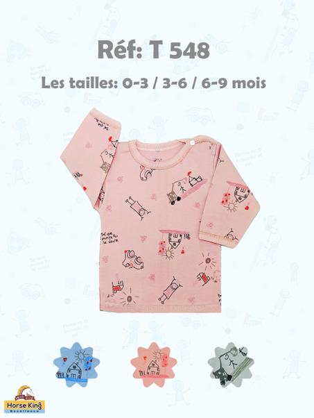 Tricot ov ml imp CRCT 3-6-9 mois