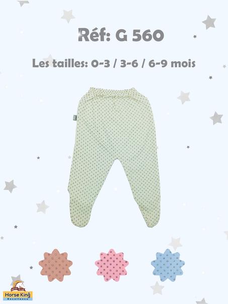 Pantin fer glitter 3-6-9 mois