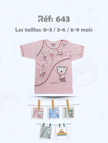 Tricot ov mc 3-6-9 mois