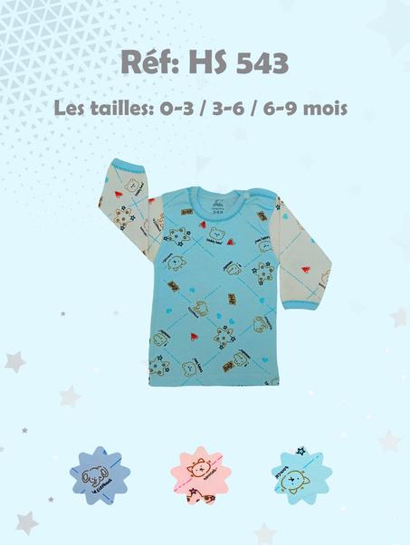 Tricot ov ml imp 3-6-9 mois