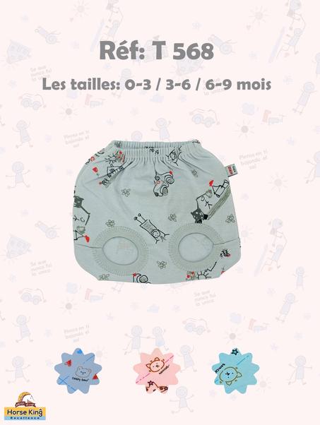 Culotte bébé imp CRCT 3-6-9 mois