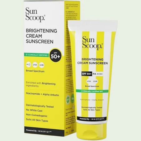 واقي الشمس اليومي من صن سكوب بعامل وقاية من اشعة الشمس بدرجة 50، فلتر الاشعة فوق البنفسجية من اكسيد الزنك لحماية فعالة من الشمس، 45 غرام