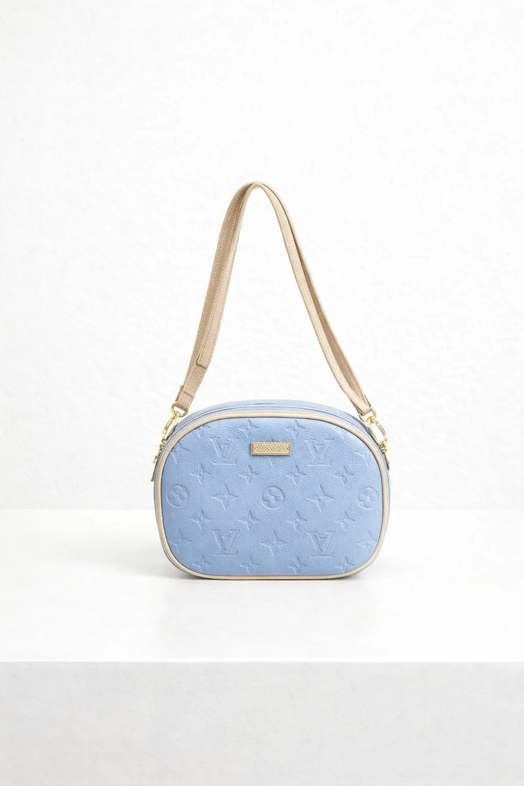 Sac Bandoulière Louis Vuitton Bleu Ciel – Élégance Monogrammée