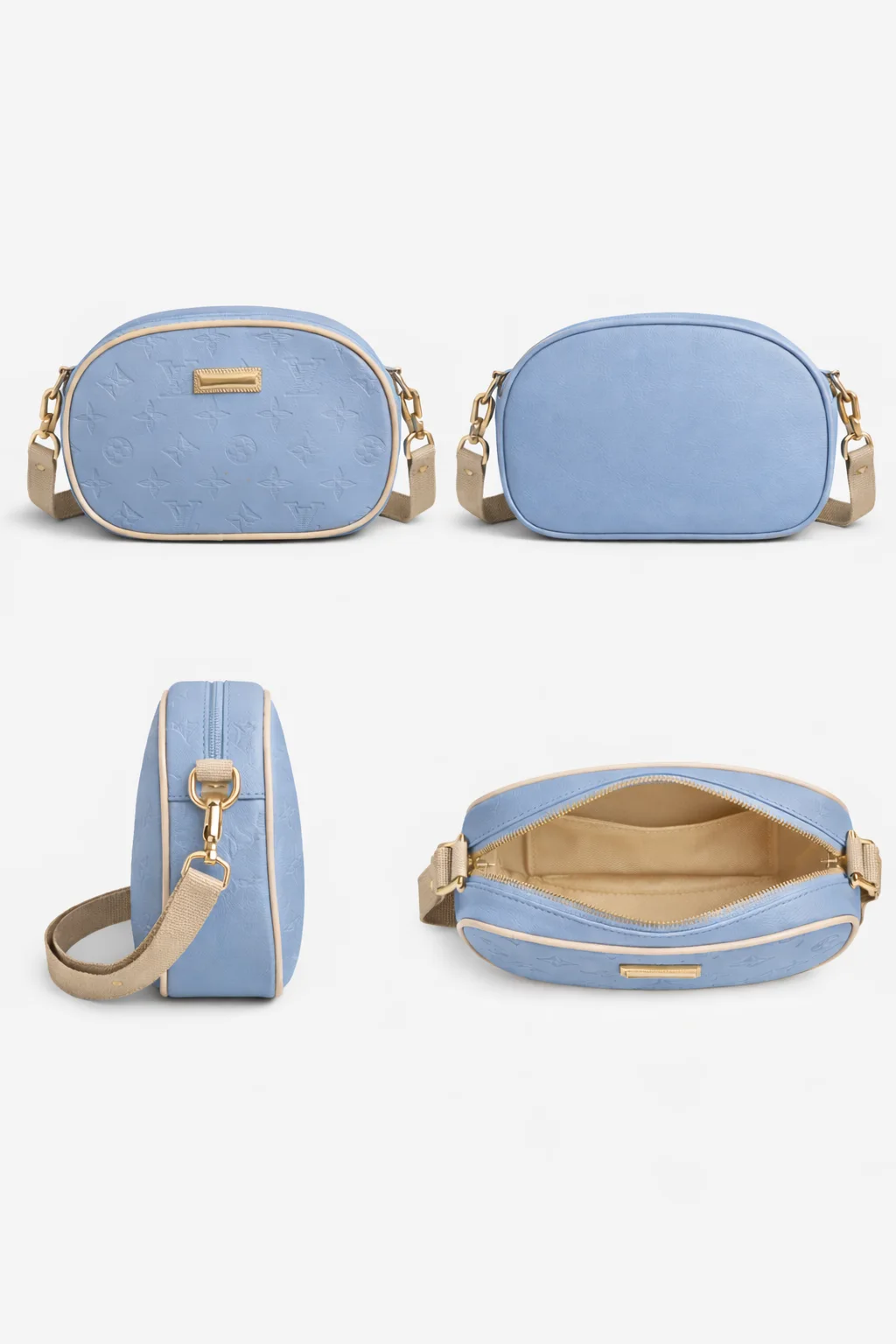 Sac Bandoulière Louis Vuitton Bleu Ciel – Élégance Monogrammée