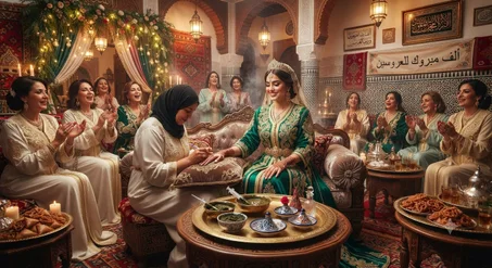 توزعات ليلة الحناء