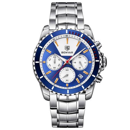 Benyar By-5128M Montre Homme Quartz Acier