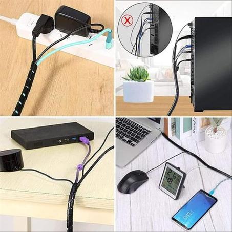 Spiral cable organizer: The ideal solution for cable management and organization