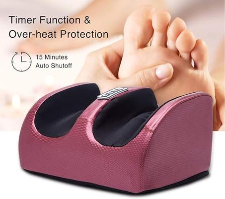 جهاز تدليك القدم الكهربائي شياتسو للقدم والساق مع الاهتزاز والتدليك والتدحرج ويعمل لعلاج جلد الساق بالتدفئة والتدليك ولتخفيف آلام القدم