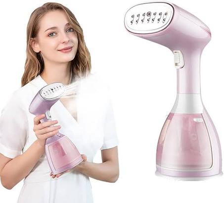 كاويه بخار للأقمشة 3في 1 من RAF/كاويه بخار للملابس/مزيل للتجاعيد والوبر / تعقيم الملابس والمفروشات متنقله