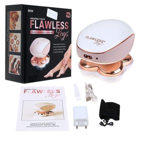 جهاز لنزع الشعر بشكل فوري بدون الم FLAWLESS LEGS كميه محدوده