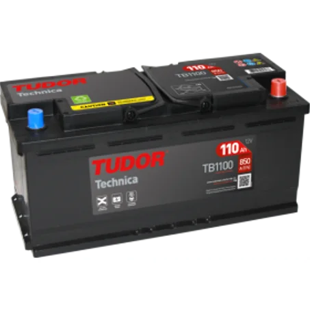 TUDOR - TB1100 L6 SLI 12V 110Ah 850A Batterie de démarrage
