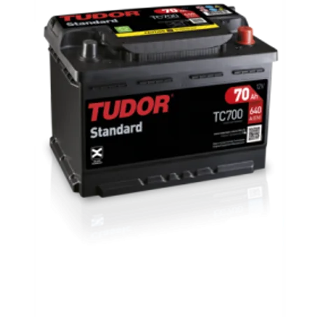 TUDOR - TC700 L3 SLI 12V 70Ah 640A Batterie de démarrage