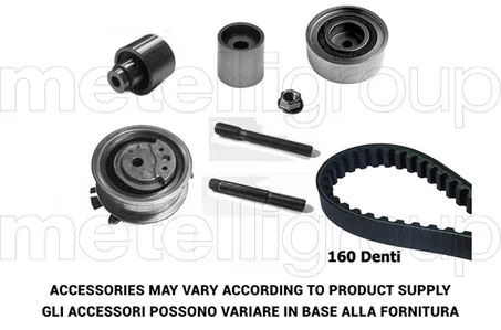 KIT DE DISTRIBUTION METTELI 160  DENTS (29-0092)