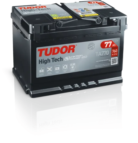 TUDOR - TA770 L3 SLI 12V 77Ah 760A Batterie de démarrage