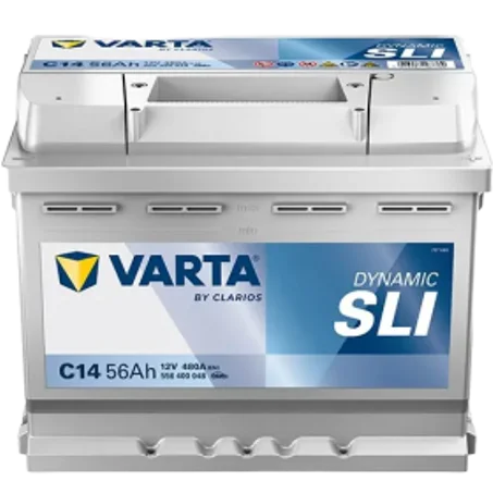 VARTA - C14 L2 SLI 12V 56AH 480A Batterie de démarrage