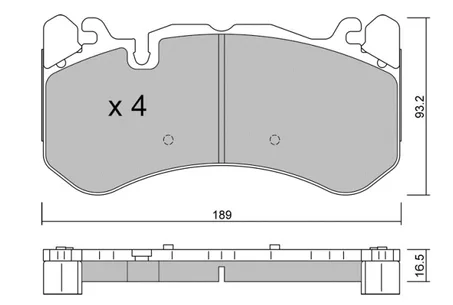 Mersedes Bendz AMG GT (C190) (15-); AMG GT (X290) (18-); AMG GT Roadster (R190) (16-); AMG C63 (W205)(A205)(C205)(S205) (14-); AMG C63 (W212)(S212) (09-16); AMG S63 (V222)(W222)(X222) (13-);