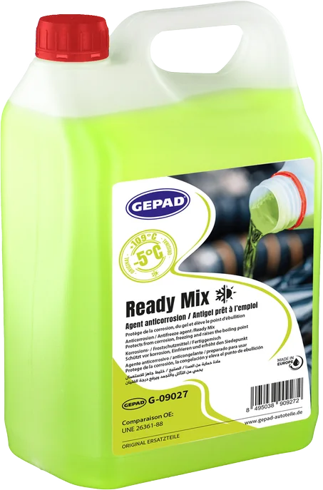GEPAD - Antigel -5 ° C/+109° C JAUNE 5 LITRES