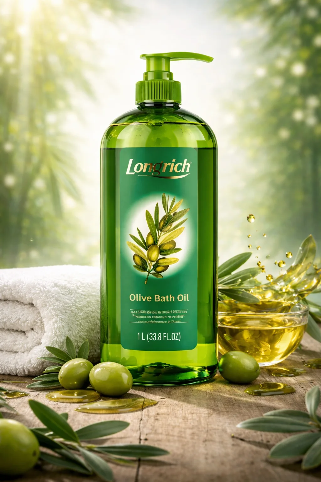 Huile de Bain à Olive