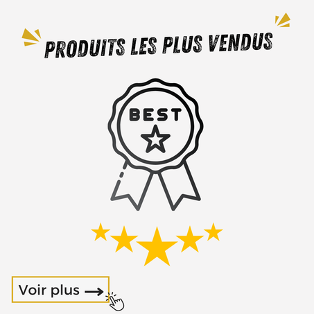Produits les plus vendus
